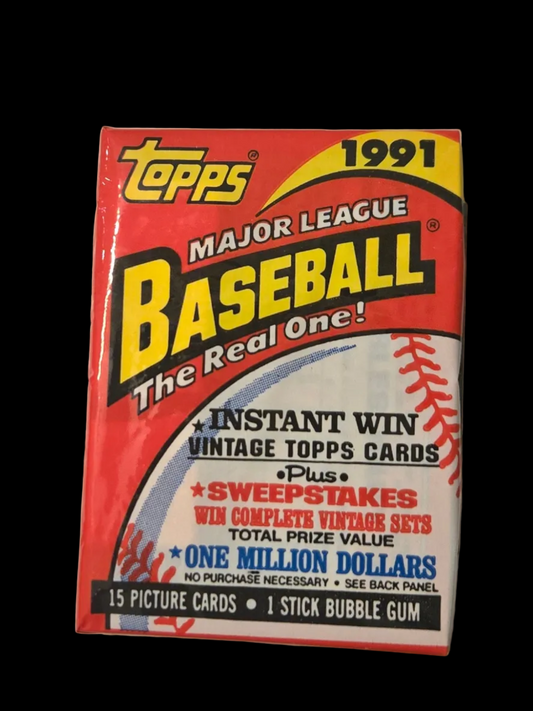 Topps 1991 Sealed Pack