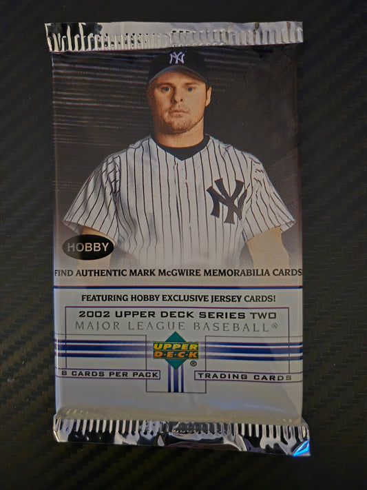 2002 Baseball Upper Deck Series 2 Hobby Pack