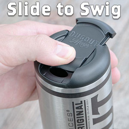 Los Angeles Angels Metal Dugout Mug | Stainless Steel Baseball Bat Mug
