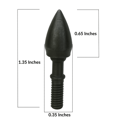 Tooth of the Arrow |  Field Points | 8-32 Thread