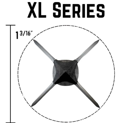 TOTA | 150 grain XL broadhead | 1-3/16-inch solid | fixed blade